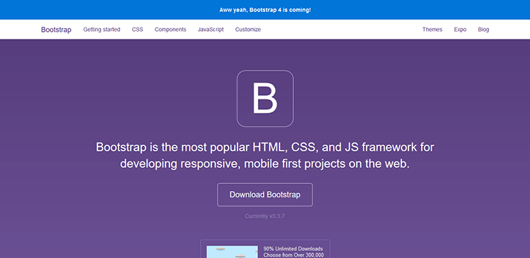 1/20 Best Responsive CSS Frameworks – BOOTSTRAP