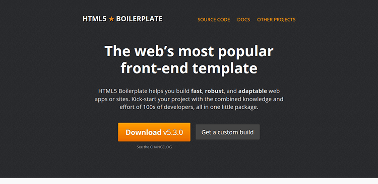 4/20 Best Responsive CSS Frameworks – HTML5 BOILERPLATE