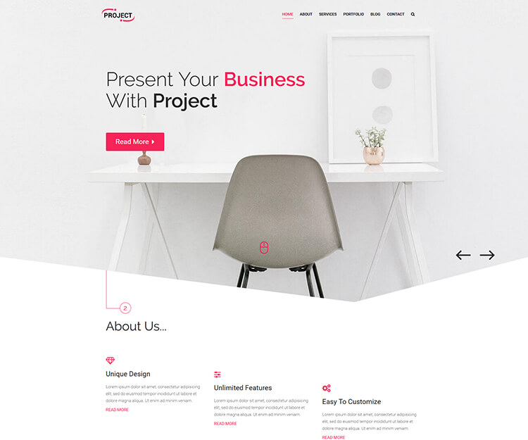 PROJECT – Corporate Business Template