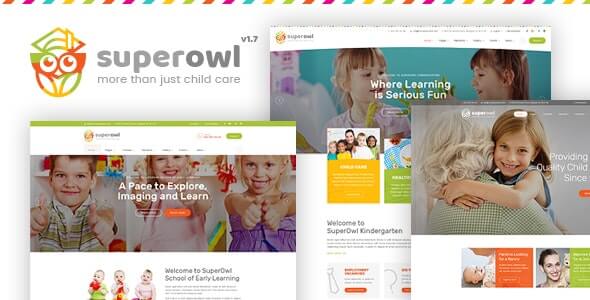 10 Best Kids HTML Website Templates - SuperOwl