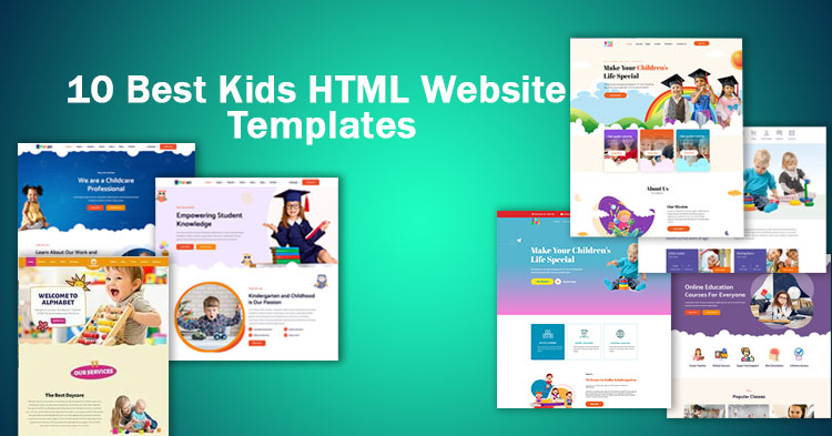 10 Best Kids HTML Website Templates
