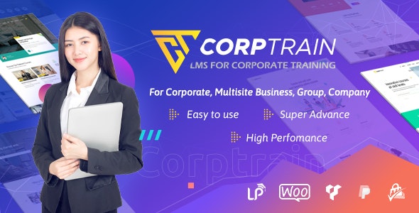 5 / Top 10 WordPress Themes for Education : CorpTrain – Corporate Training WordPress Theme