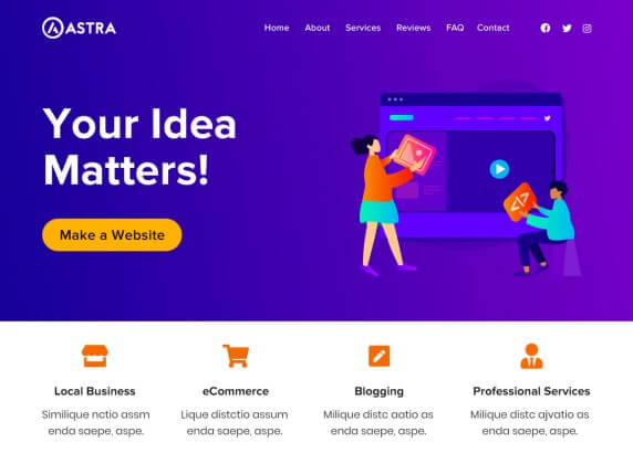 10 Best Free WordPress Themes - Astra