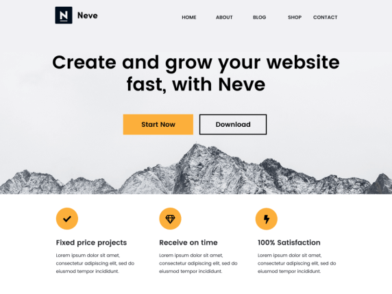 Neve Elementor WordPress WooCommerce Theme