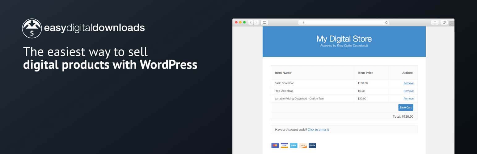 Top Digital Download WordPress Plugin - Easy Digital Download