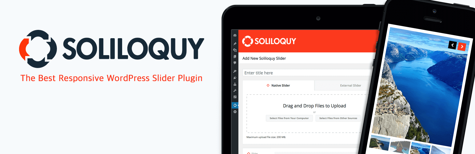 WordPress Responsive Slider Plugin - Soliloquy